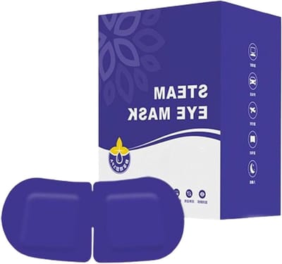Verwarmde Oogmaskers - Stoommaskers Slapen - Ontspannen Ogen - Zelfverwarmend Hydraterend - 10 Stuks - Wit