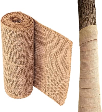 Boomstam Bescherming - Plantenwikkel - Winter Klaar Maken - Natuurlijk Jute Materiaal - Verstelbare Lengte - Bruin