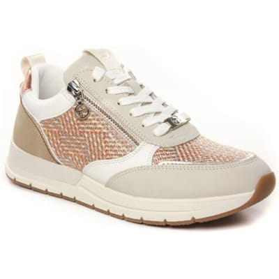 Tamaris lage damessneaker 1-23732-41 430 dames vegan M2373241 beige
