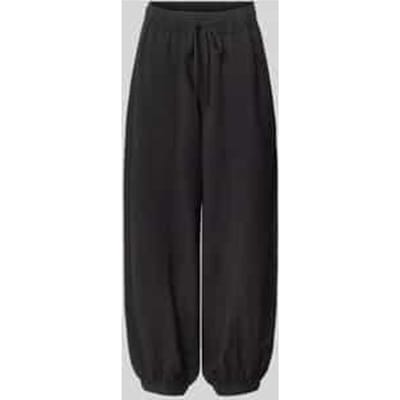 relaxed fit broek van viscosemix model 'Myha'