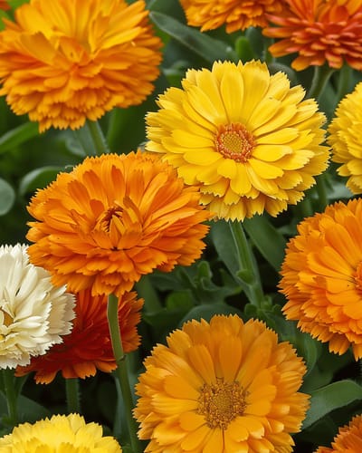 2 sets - Goudsbloem Zaden Pacific Beauty Calendula Officinalis Eenjarig Gemengd