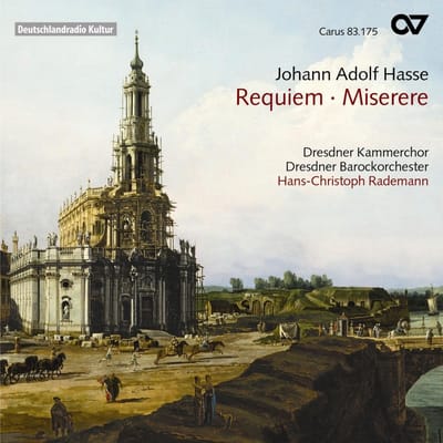 Dresden Kammerchor, Dresden Barockorchester, Hans-Christoph Rademann - Hasse: Requiem | Miserere (CD)