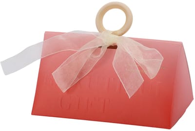 Dailygoods- Geschenkdozen 20 Stuks - Houten Ringbanden - 13 x 7,4 x 6,5 cm - Duurzaam - Voorgevouwen Ontwerp - Recyclebaar - Cadeauverpakking