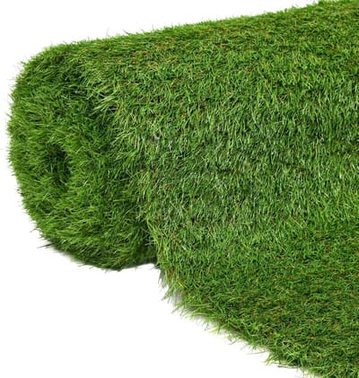 Kunstgras 1x5 m met een hoogte van 40 mm voor tuin en balkon