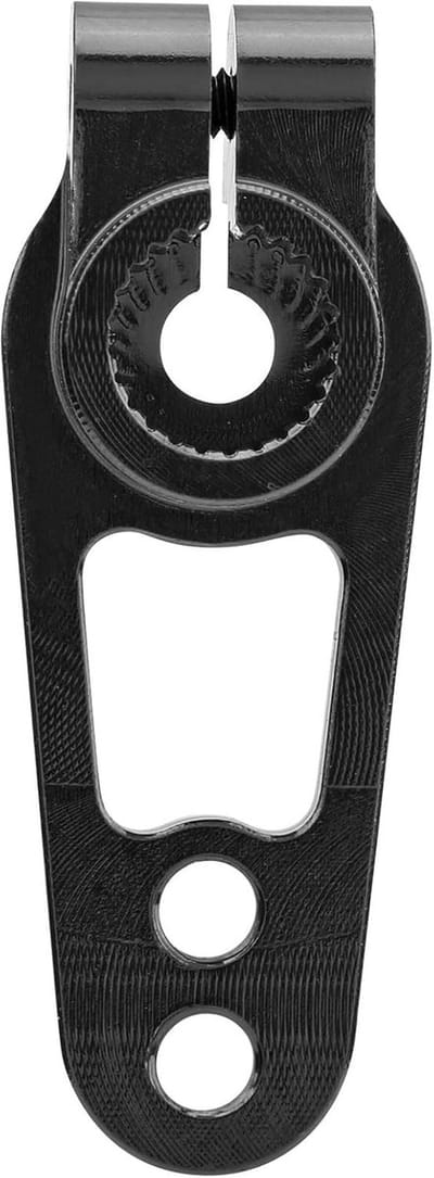 Steering Arm Servo Arm voor 1/8 en 1/10 RC Auto's - Compatibel met TRX4 - Zwart, Precisie en Duurzaamheid