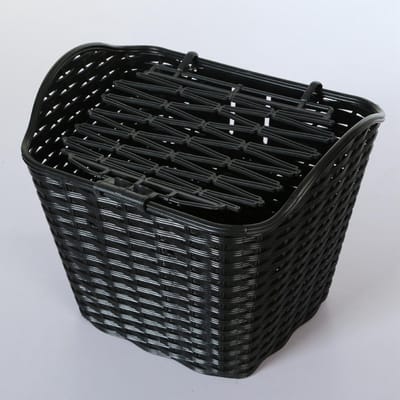 Fietsmand Bagagedrager - Opbergmand Fiets - Spullen Vervoeren - Met Deksel - 32 x 35 x 25 cm