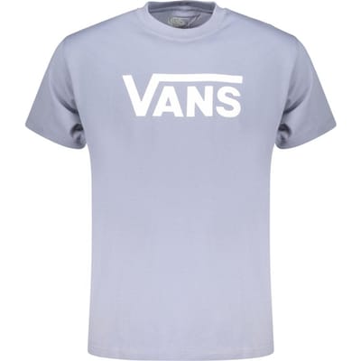 Vans Azzurro Katoenen T-shirt Heren