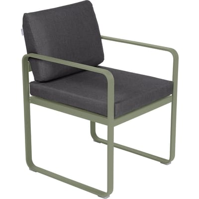 Fermob BELLEVIE fauteuil voor de eethoek - 82 cactus mat - A3 grafietgrijs