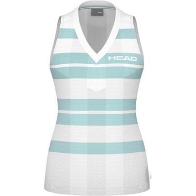 Head Racket Performance Mouwloos T-shirt Wit L Vrouw