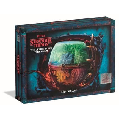 Stranger Things - Terrarium - Clementoni - Création Maison de Vecna et le monde a l'envers - Des 8ans