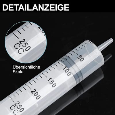 Herbruikbare Plastic Spuit voor Olie, Lijm en Experimenten - Diverse Maten 150ml tot 550ml, Ideaal voor Huisdierenvoer en Industrie
