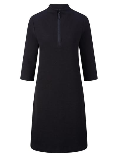 Jersey jurk Van Peter Hahn zwart