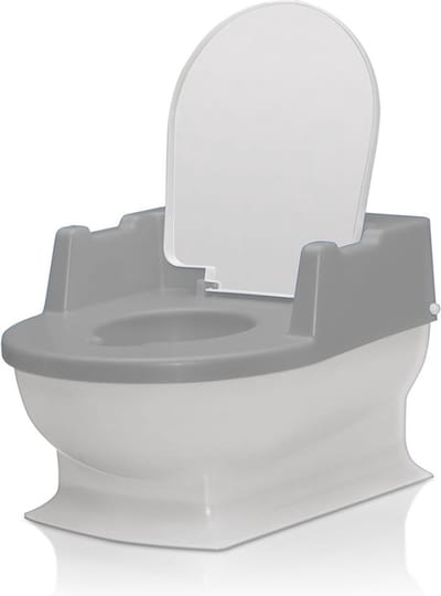 Reer mini toilet Sitzfritz wit/grijs