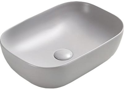 Mexen Rita opbouw wastafel 45 x 32 cm, grijs mat - 21084567
