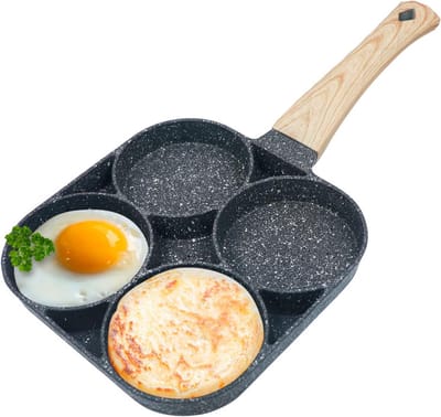 Koekenpan voor Eieren en Pannenkoeken - Non-stick Omelet Pan met Antiaanbaklaag