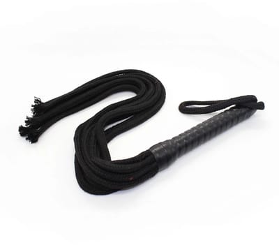 Smart Moves - Touw Flogger - 50 cm - Zwart