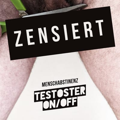 Menschabstinenz - Testoster On/Off (LP) (Coloured Vinyl)