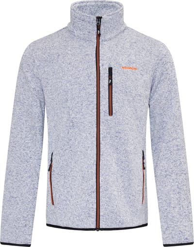 Nordberg Jan Fleece Vest - Lichtblauw melange - Maat 4XL