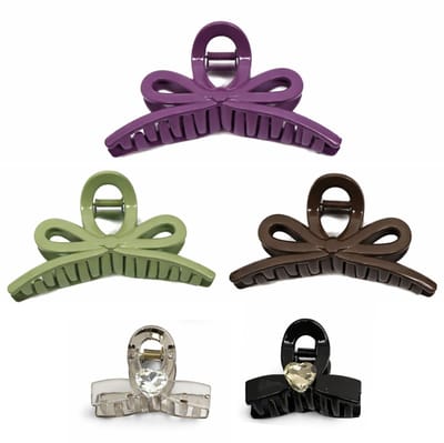 Guardian Beauty Haarclips - Stevige Haarclips - Klein en Groot Haar Klauwen - Set Van 5 - Diverse Kleuren - Haaraccessoire
