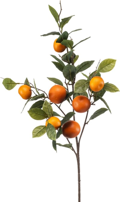 Emerald - Kunsttak Sinaasappel 95cm - Kunstplant voor binnen