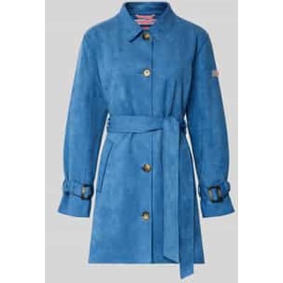 Trenchcoat met ceintuur model 'CORDELIA'