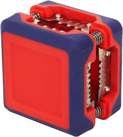 Draadstripper Krimptang - Kabelstripper Set - Elektrische Projecten - Drie-in-één Functie - Met Opbergdoos - Grijs