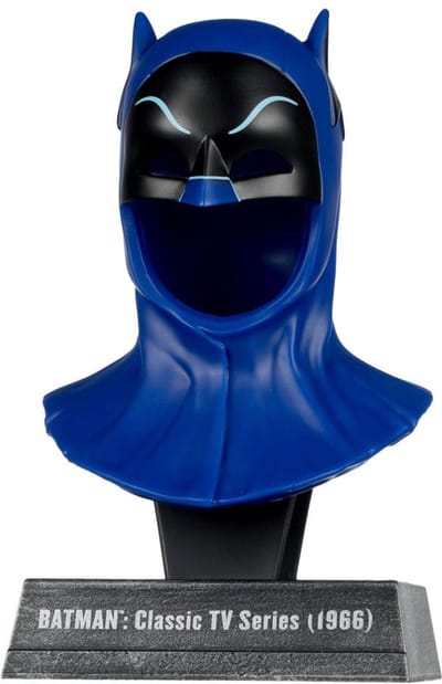 McFarlane Toys Batman 1966 DC Direct Mini Replica 1/3 Batman Cowl 17 cm Replica: down-scaled