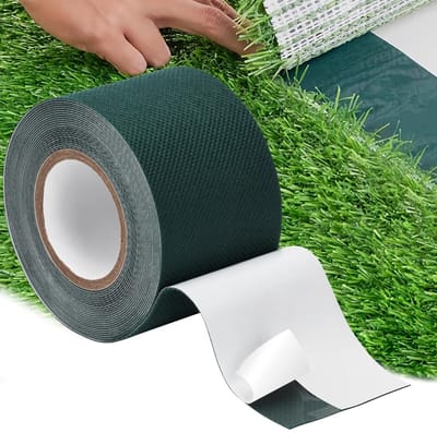 Dubbelzijdige tape voor kunstgras - Sterke en duurzame lijm voor buitengebruik - 5 cm x 10 m