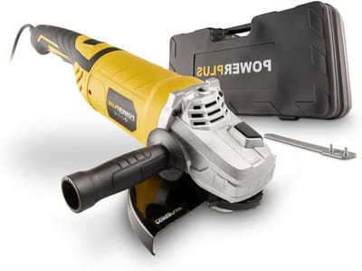 Haakse Slijper - Metaalslijper - Materiaal Bewerken - 2500 Watt Motor - 230mm Schijf - Zilver