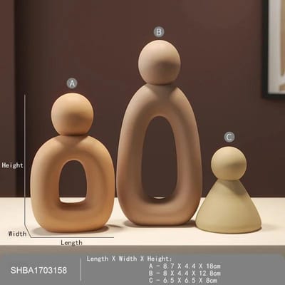 Standbeeld Moderne Stijl Huis Sierlijk Holle Beeldhouwwerk Scandinavische Woonruimte Ornamenten Slaapkamer Decoratie Beeldjes Cadeau Makkelijk Familie