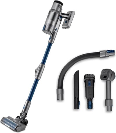 Ufesa U7 Digital Animal 2-in-1-steelstofzuiger Batterij/Accu Droog Zakloos 0,6 l 500 W Blauw, Grijs 2 Ah