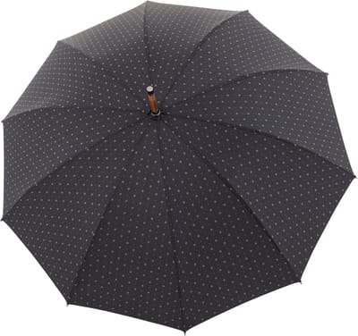 doppler Manufaktur Paraplu Norfolk Cottage Black Zwart