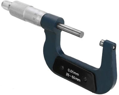 Dailygoods- Micrometer - Dikte Meetgereedschap - Vernier Schaal - Kaliper - Schaalverdeling - Precisie Meting - Dikte Meter