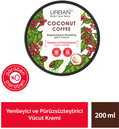Urban Care Coconut Coffee Body Cream 200 ml