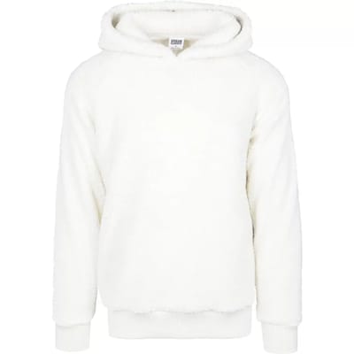 Urban Classics - Sherpa Hoodie/trui - L - Creme