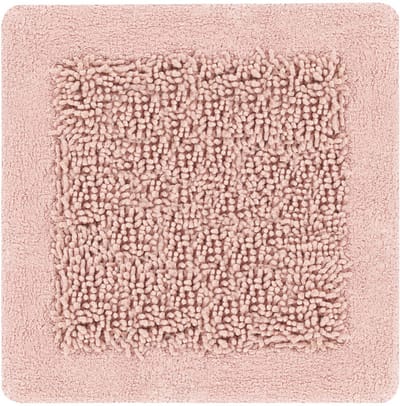 Heckettlane Badmat Buchara - Badkamermat - Bidetmat - Antislip tapijt - 60x60 cm - Roze