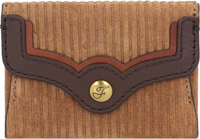 FOSSIL Kaarthoes Heritage Card Case Multi Brown Bruine