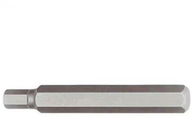 10mm zeskantsleutel Zeskant Sleutel H10 van S2 Staal - Robuust en Precisie Gereedschap met 75mm Lengte voor Moeilijk Bereikbare Plaatsen, Ideaal voor Professioneel en Thuisgebruik