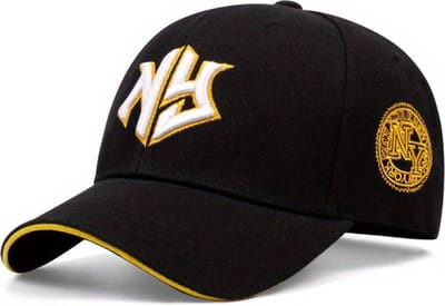 Livano Pet - Baseball Cap - Sportpet - Sport - Unisex - Verstelbaar - Zwart en Geel