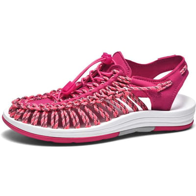 Nieuwe Sandalen Geweven Sandalen Herensandalen Casual Strand Schoenen Romeinse Sandalen Ridge-tracing Schoenen Outdoor Bergbeklimmen Waadschoenen 38 pink