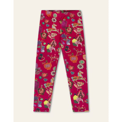 Oilily Peppy Legging- maat104/4yr Bougainville