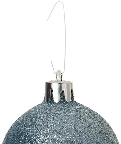 Atmosphera kerstbalhaakjes - 300x stuks - wit - 7 cm en 10 cm - kerstballen ophangen - kerstbalhaakjes
