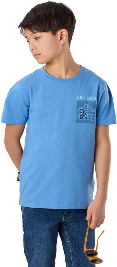 Blount & Pool Sunset Tee – T-shirt voor kinderen – Maat 120