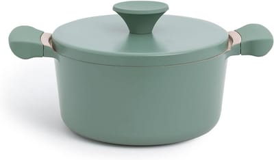 Gietijzeren braadpan met keramische coating - Ø24cm - Antiaanbak - Geschikt voor alle warmtebronnen