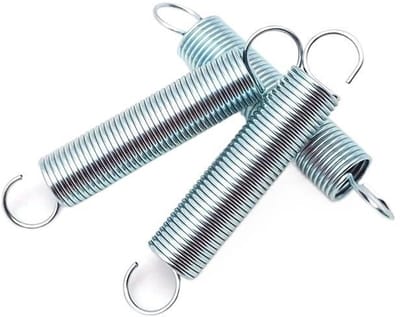 Trekveren Met Haak - Verlengveren Set - Experimenten Uitvoeren - Uniforme Steek - 3 Stuks - Metaal