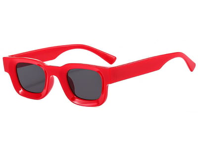 Festival Zonnebril - Rood - 2024 - Festival bril - Techno - Rave glasses