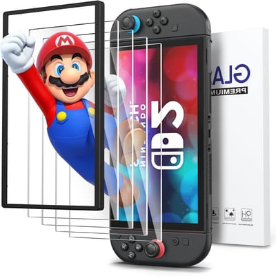 Tempered Glass Screen Protector voor Nintendo Switch 2 - 9H Hardheid, Krasbestendig, Bubble Free Installatie, Ultra HD Bescherming en Volledige Installatiekit