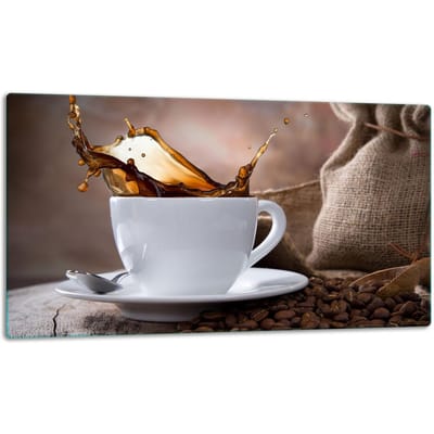 TMK ArtDeko - Snijplank - Glazen Beschermplaat - 52x30 cm - Inductiekookplaat Bescherming
