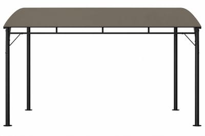Bruinsma INEX Pergola - Terrasoverkappingen - Tuinpaviljoen - Zonwering - Waterafstotend Canvas - 300Lx300Bx255H CM - Taupe