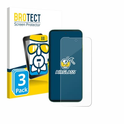 Screenprotector 3 Stuks voor Fairphone 6 Beschermglas transparant